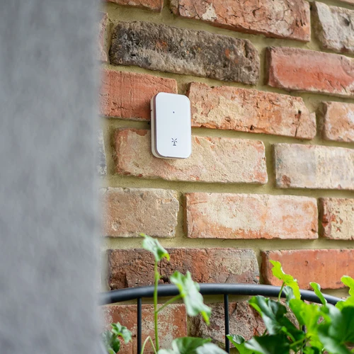 Stazione meteo RCC, DCF – elettronica, senza fili, con sensore retroilluminato, bianca - 16