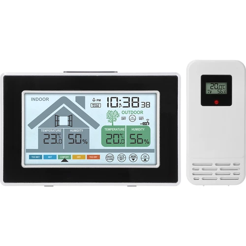 Stazione meteo Soens – elettronica, con sensore esterno wireless