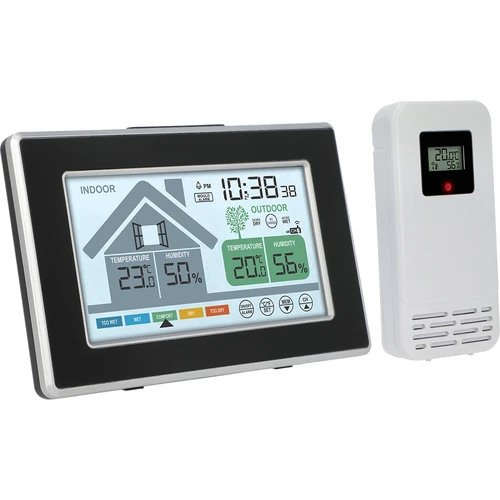 Stazione meteo Soens – elettronica, con sensore esterno wireless - 2