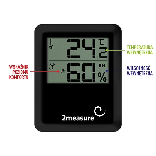 Stazione meteorologica – elettronica, senza fili, nera - 4