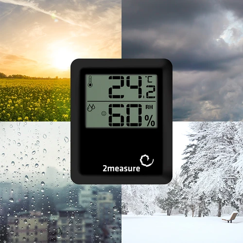 Stazione meteorologica – elettronica, senza fili, nera - 10