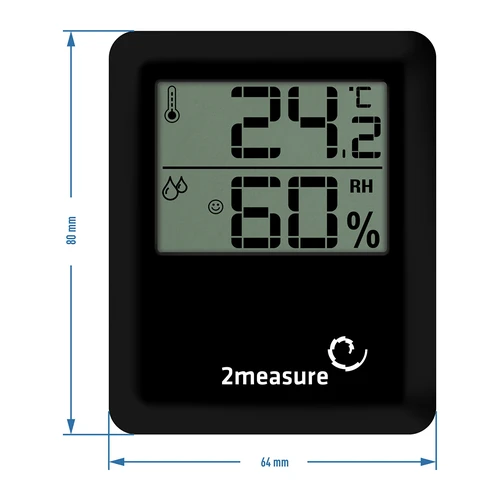 Stazione meteorologica – elettronica, senza fili, nera - 6
