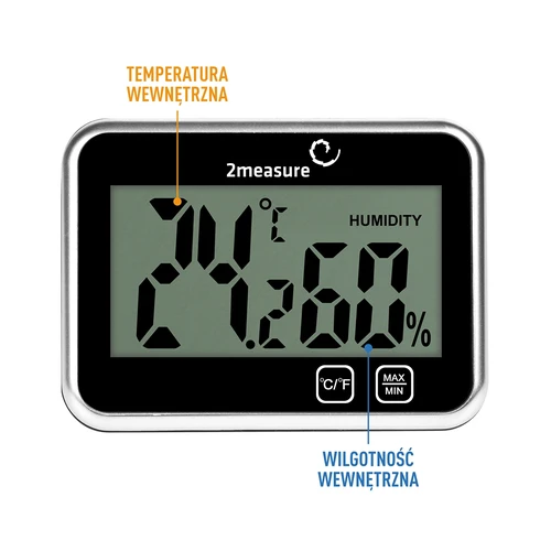 Stazione meteorologica – elettronica, senza fili, nera - 5