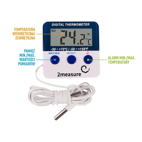 Stazione meteorologica – elettronica, sonda, bianca - 3