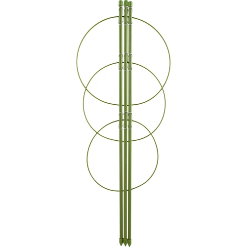 Supporto ad anello per piante 3 anelli 1,5m  - 1 