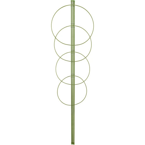 Supporto ad anello per piante 4 anelli 1m  - 1 