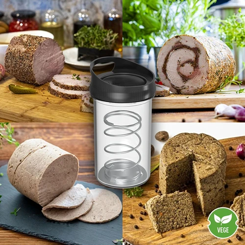 Szynkowar szklany - zestaw DUO, na 2 x 450 g - 16