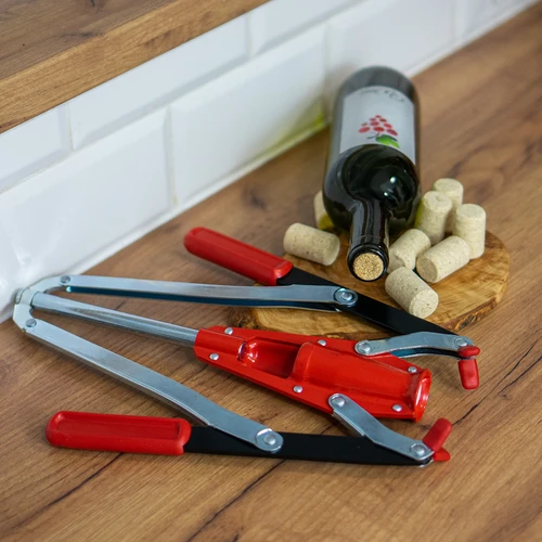 Tappatrice manuale a due leve in metallo Basic - 3