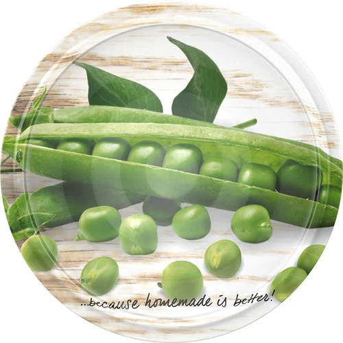 Tappi a vite fi 66/4 con decoro di verdure - 10 pezzi - 5