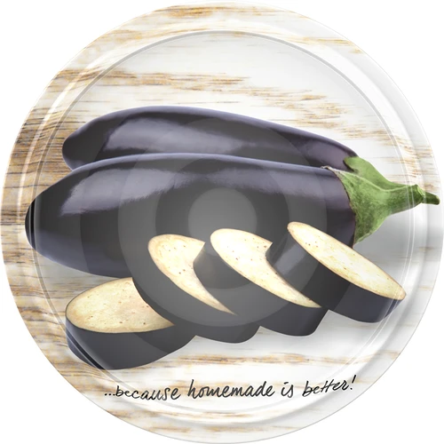 Tappi a vite fi 66/4 con decoro di verdure - 10 pezzi - 7