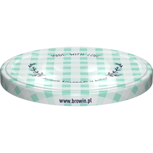 Tappi a vite Ø 82 mm (6 tacche) a quadretti - 10 pz - 3