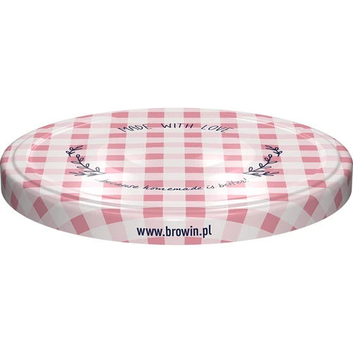 Tappi a vite Ø 82 mm (6 tacche) a quadretti - 10 pz - 5