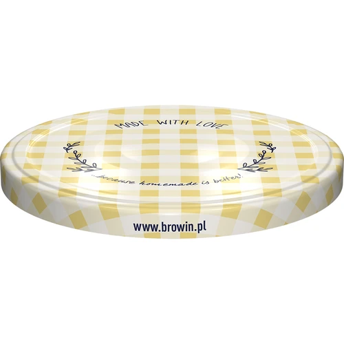 Tappi a vite Ø 82 mm (6 tacche) a quadretti - 10 pz - 7