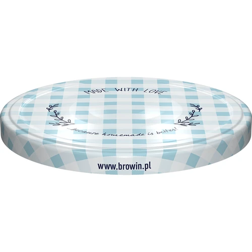 Tappi a vite Ø 82 mm (6 tacche) a quadretti - 10 pz - 9