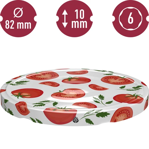 Tappi fi 82/6 pomodori - 10 pezzi - 3