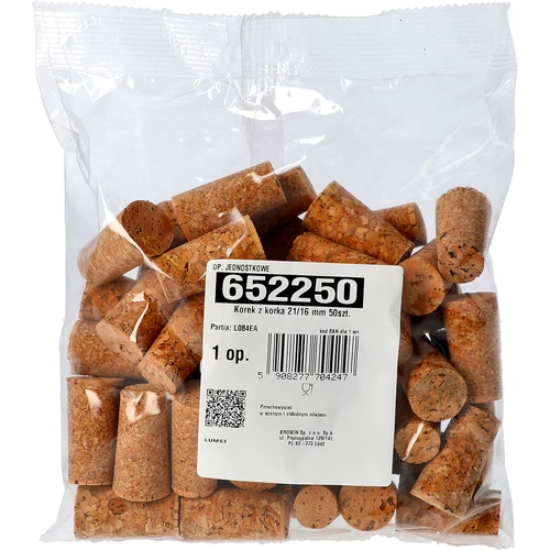 Tappi in sughero 21/16 mm - 50 pezzi - 3