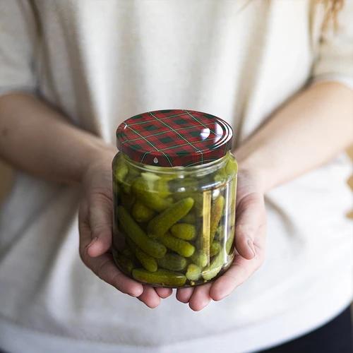 Tappi Ø82/6 tartan scozzese mix, 10 pz. - 8