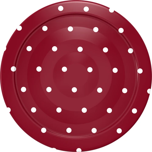 Tappi twist-off fi 43 mm a pois (mix colori) - 10 pezzi - 4