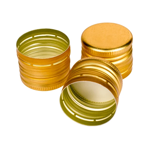 Tappo a vite per bottiglie Ø31,5/24 - dorato - 6 pezzi