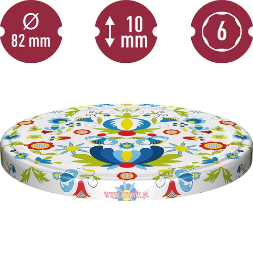 Tappo fi 82/6 casciubico - 10 pezzi. - 3