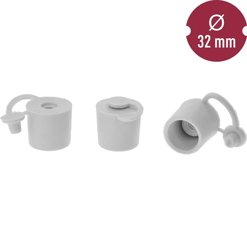 Tappo per damigiana diametro 32 mm - con chiusura - 2
