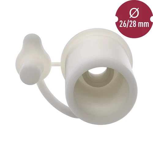 Tappo per damigiana fi 26/28 mm con chiusura - 3