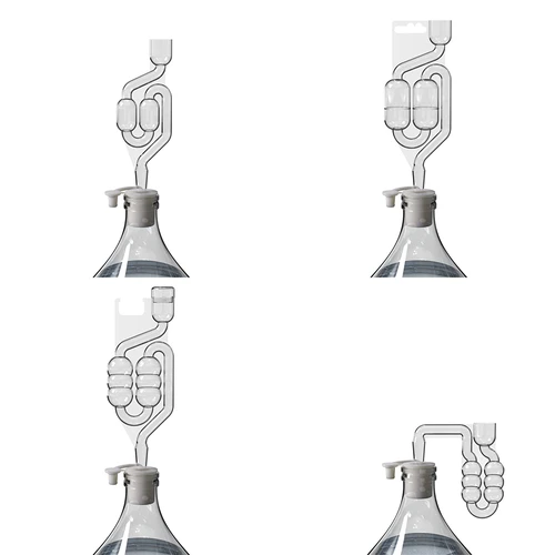 Tappo per damigiana Ø 26/28 mm con tappino - 4