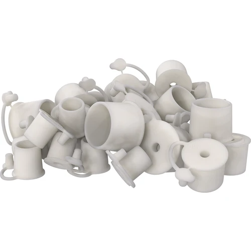 Tappo per damigiana Ø 50/54 mm con tappino di chiusura - 5