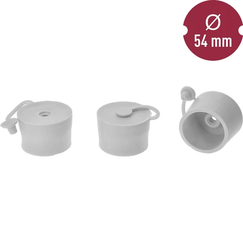 Tappo per damigiana Ø 54 mm con chiusura - 2