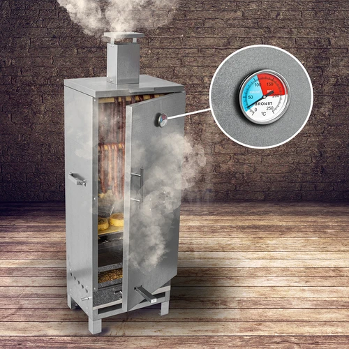 Termometr do wędzarni i BBQ (0°C do +250°C) 5,2cm - 7