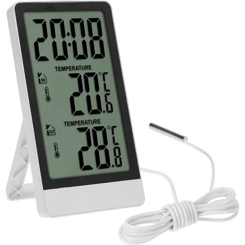Termometr elektroniczny marki Soens – z sondą, biały