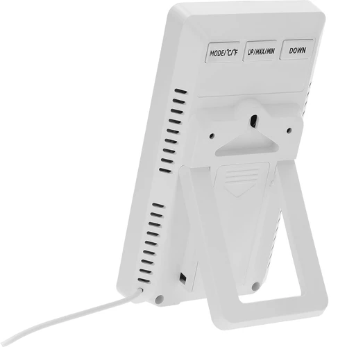 Termometr elektroniczny marki Soens – z sondą, biały - 4