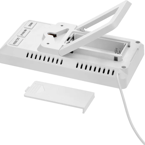 Termometr elektroniczny marki Soens – z sondą, biały - 5