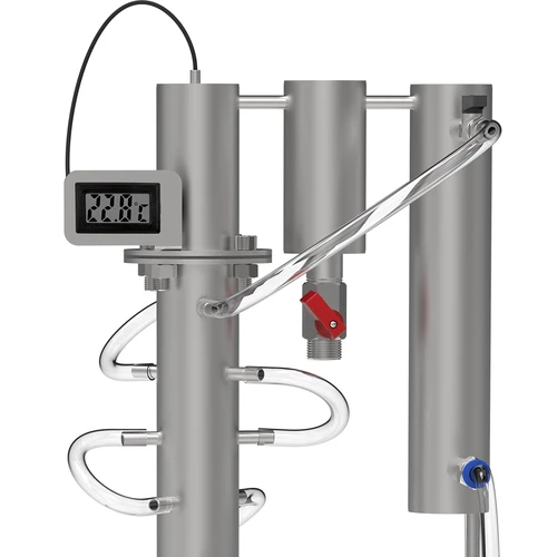 Termometr elektroniczny w ramce - do destylatorów (-50°C do +110°C) - 5