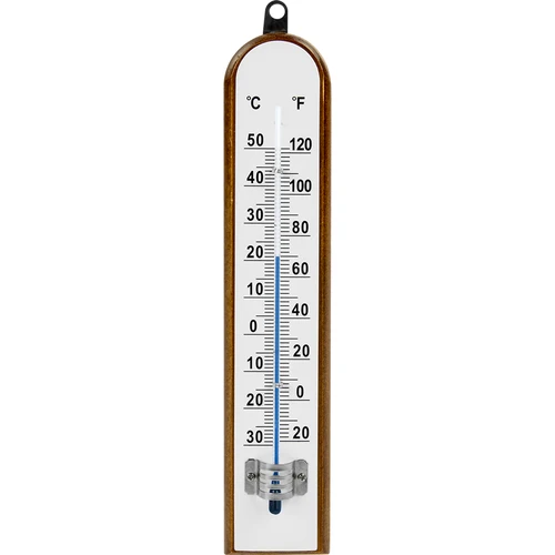 Termometr pokojowy z białą skalą (-30°C do +50°C) 20cm