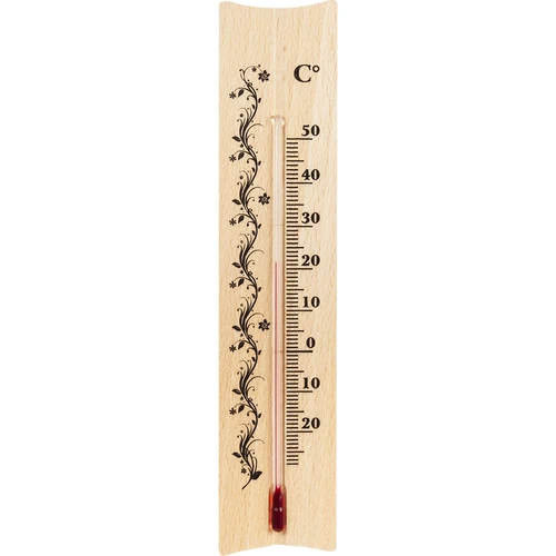 Termometr pokojowy ze wzorkiem (-20°C do +50°C) 18cm