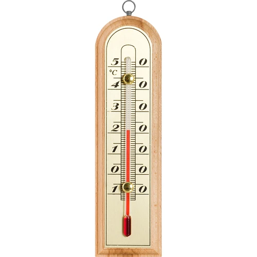 Termometr pokojowy ze złotą skalą (-10°C do +50°C) 16cm