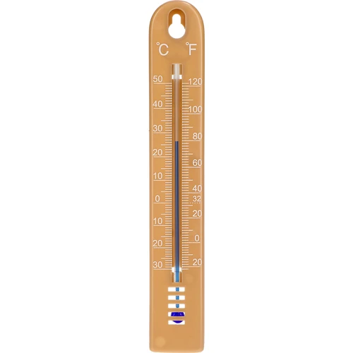 Termometr uniwersalny (-30 do +50°C), 17 cm, jasnobrązowy