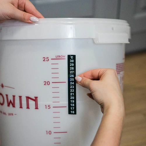 Termometro a cristalli liquidi (da +16°C a +30°C) 13 cm - 3