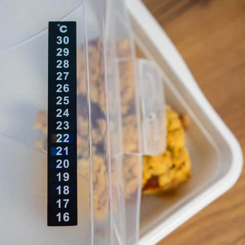 Termometro a cristalli liquidi (da +16°C a +30°C) 13 cm - 5