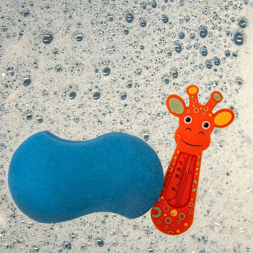 Termometro da bagno in plastica (+15°C a +45°C) 16 cm mix - 8