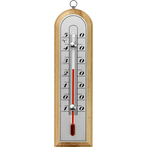 Termometro da camera con scala argento (-10°C a +50°C) 16cm mix  - 1 