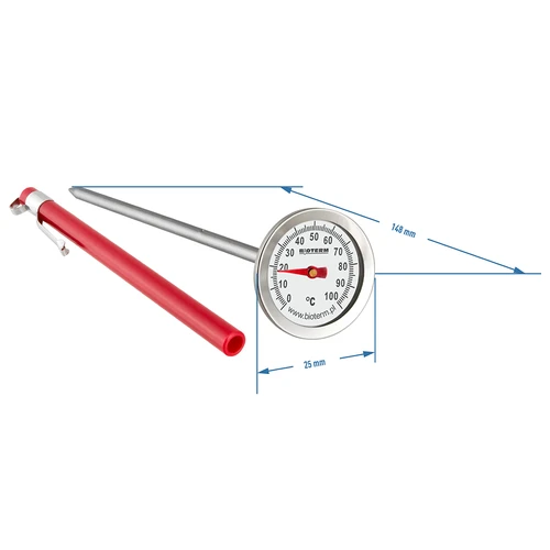 Termometro da cucina (0°C a +100°C) 12,3cm - 2
