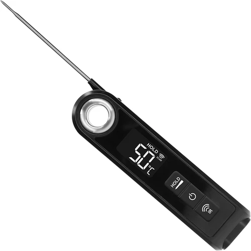 Termometro da cucina a infrarossi, compatto, con sonda pieghevole - 3