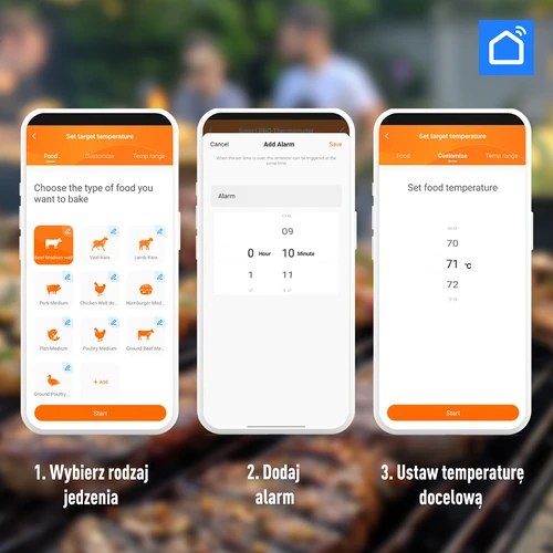 Termometro da cucina con Bluetooth, 2 sonde - 10