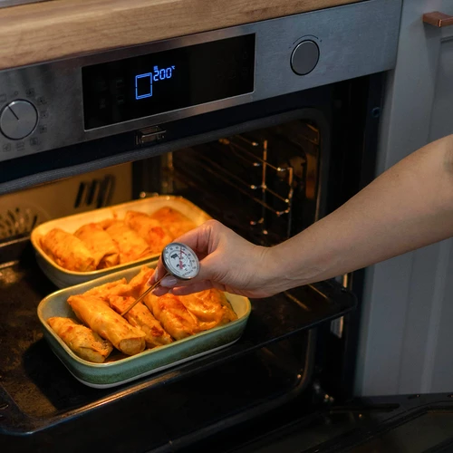 Termometro da cucina con quadrante illustrato (0°C a +100°C) 12,5 cm - 5