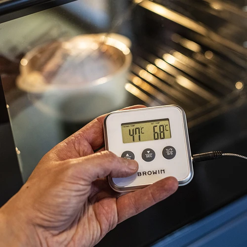 Termometro da cucina elettronico con sonda (0°C–250°C), colori assortiti - 6