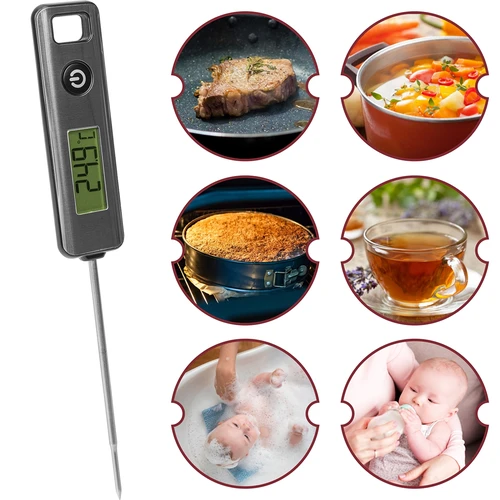Termometro da cucina elettronico, LCD (-50°C a +200°C) - 6