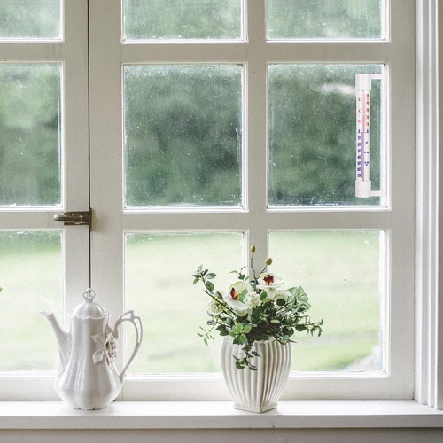 Termometro da esterno bianco (da -60°C a +50°C) 23 cm - 6