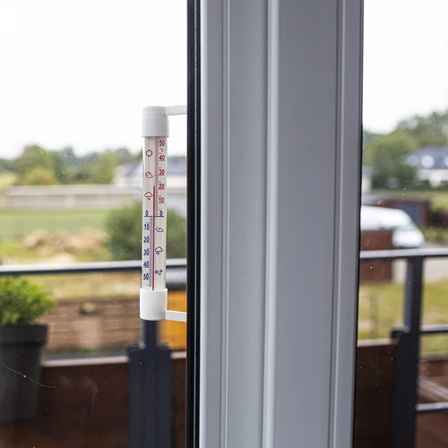 Termometro da esterno bianco (da -60°C a +50°C) 23 cm - 2